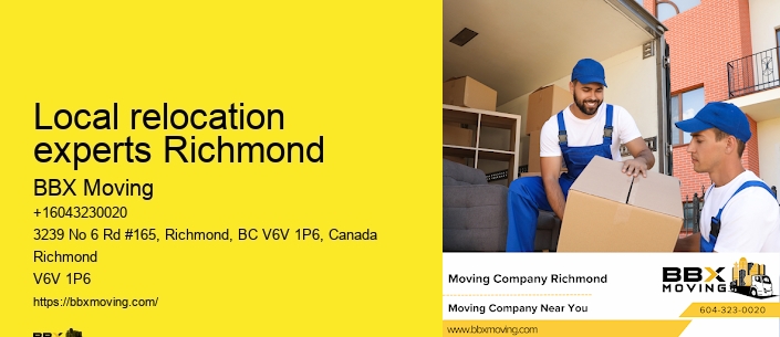Local relocation experts Richmond