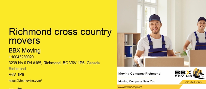 Richmond cross country movers