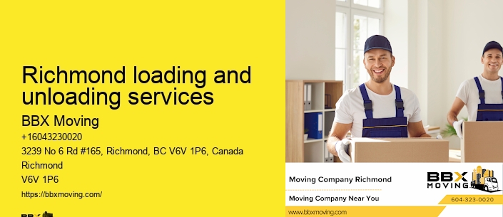 Richmond loading and unloading services