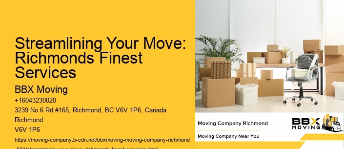 Streamlining Your Move: Richmonds Finest Services