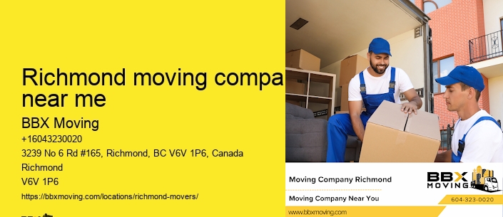 Richmond moving company near me