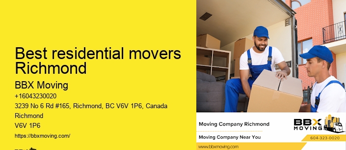 Best residential movers Richmond