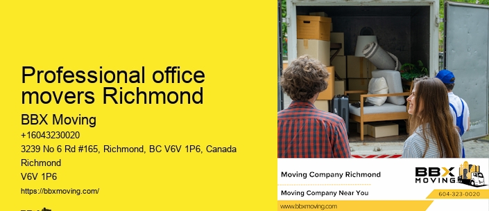 Professional office movers Richmond