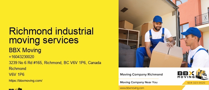 Richmond industrial moving services