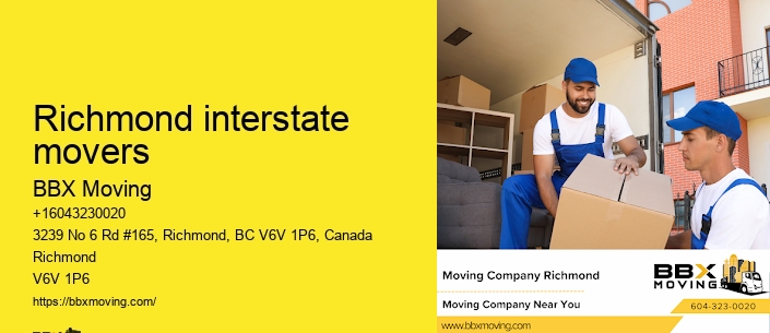 Richmond interstate movers