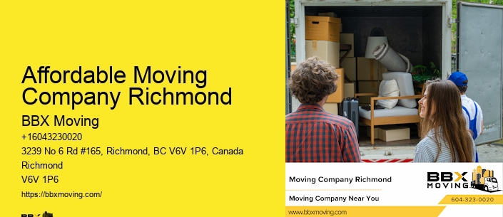 Affordable Moving Company Richmond