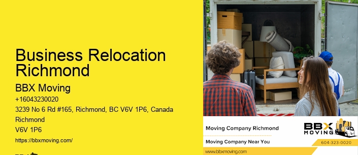 Business Relocation Richmond