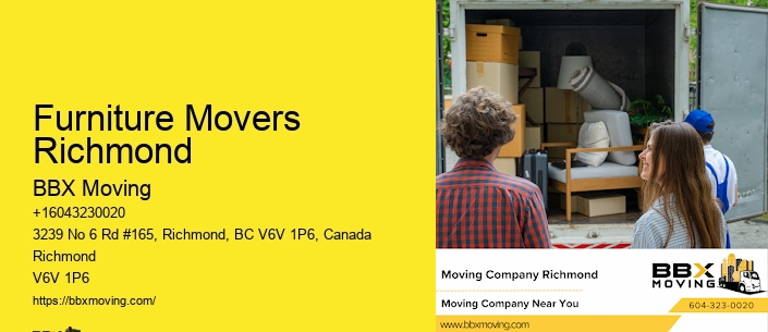 Furniture Movers Richmond