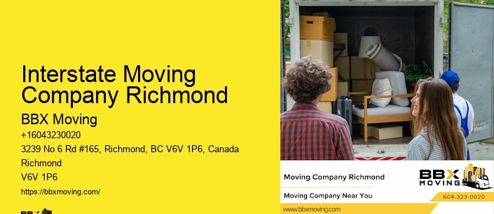 Interstate Moving Company Richmond