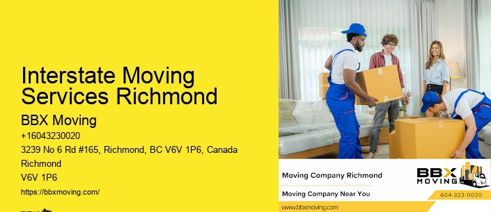 Interstate Moving Services Richmond