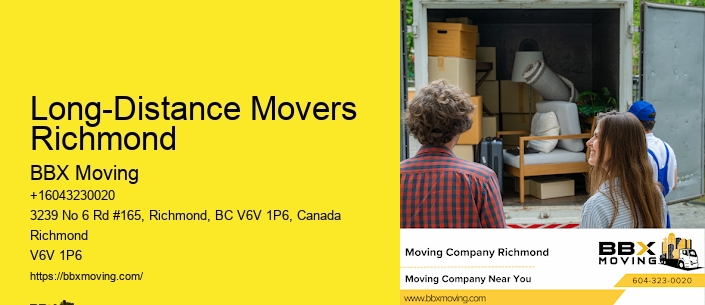 Long-Distance Movers Richmond