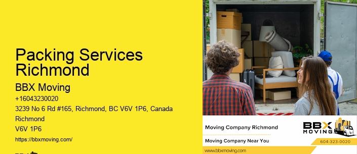 Packing Services Richmond