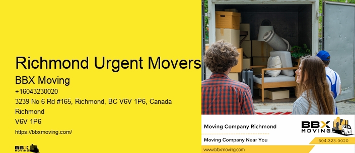 Richmond Urgent Movers