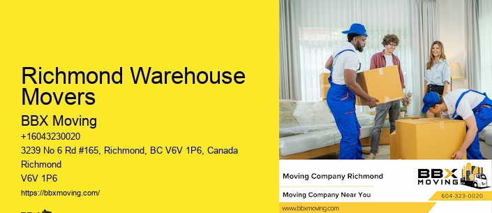Richmond Warehouse Movers