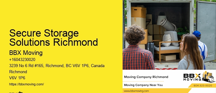 Secure Storage Solutions Richmond