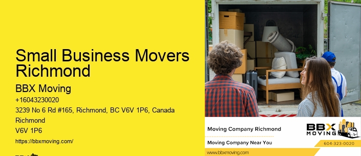 Small Business Movers Richmond