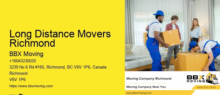 Long Distance Movers Richmond