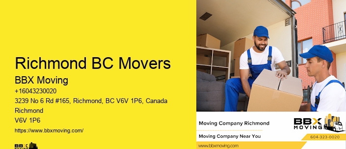 Richmond BC Movers