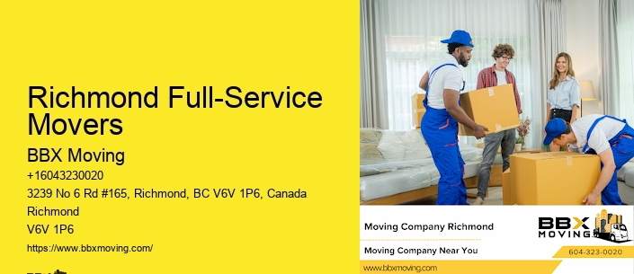 Richmond Full-Service Movers