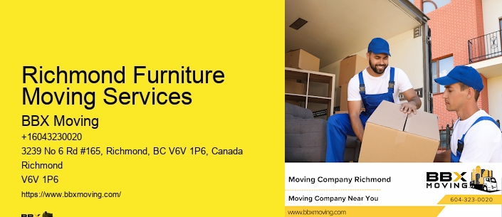 Richmond Furniture Moving Services