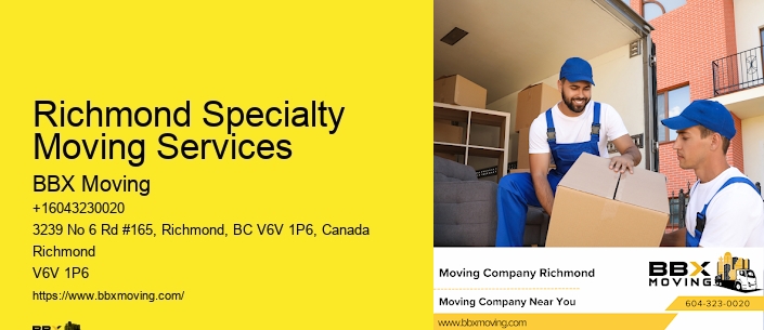 Richmond Specialty Moving Services