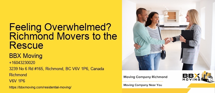 Feeling Overwhelmed? Richmond Movers to the Rescue