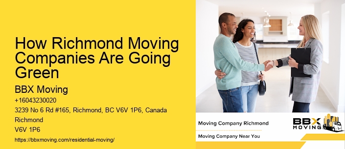 How Richmond Moving Companies Are Going Green