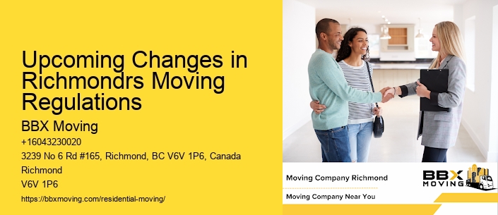 Upcoming Changes in Richmondrs Moving Regulations