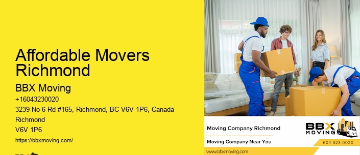 Affordable Movers Richmond