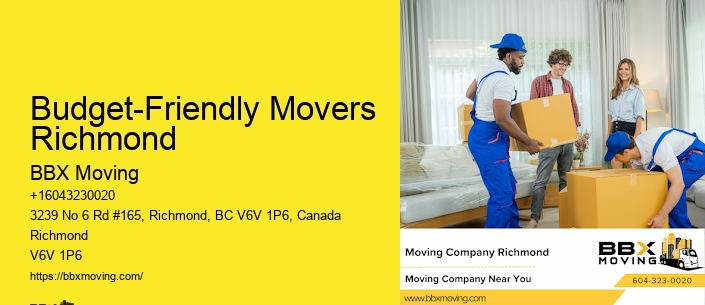 Budget-Friendly Movers Richmond