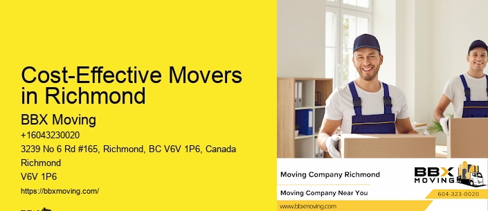 Cost-Effective Movers in Richmond