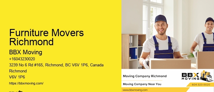 Furniture Movers Richmond