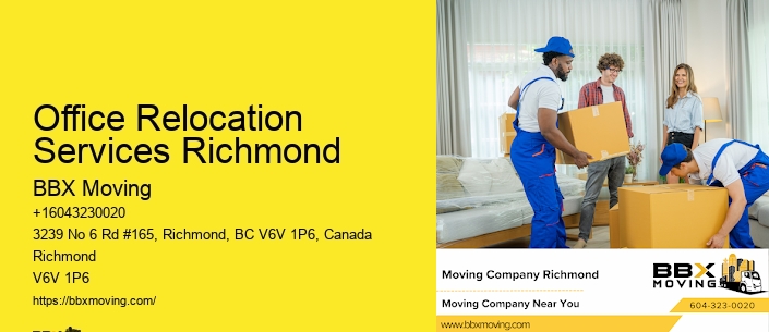 Office Relocation Services Richmond