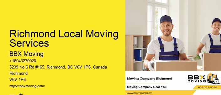 Richmond Local Moving Services