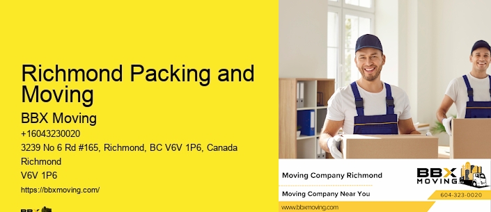 Richmond Packing and Moving