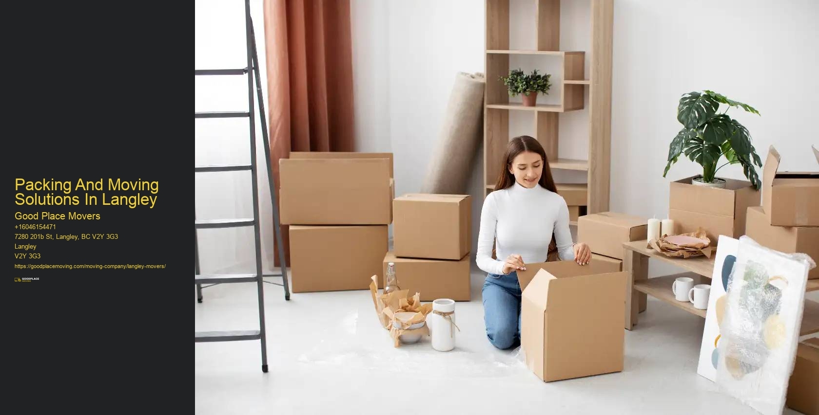 Packing And Moving Solutions In Langley